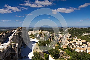 Cityscape of Les Baux De Provence