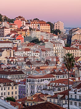 Cityscape of Lisbon, Portugal