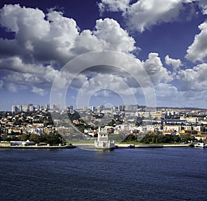 Cityscape of Lisbon Portugal photo