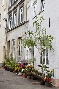 Cityscape Lubeck in Germany