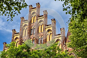 Cityscape Lubeck in Germany