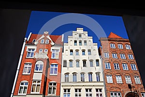 Cityscape of Lubeck, Germany