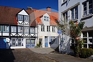 Cityscape of Lubeck old city, Germany