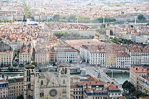 Cityscape of Lyon