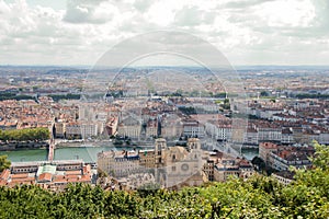 Cityscape of Lyon