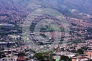 Cityscape Medellin.