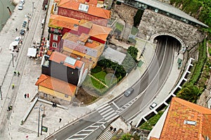 Cityscape of modern Porto. Portugal photo