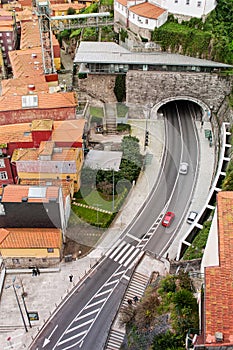 Cityscape of modern Porto. Portugal photo