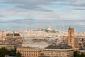 Cityscape Mont Matre , Paris, France