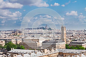 Cityscape Mont Matre , Paris, France