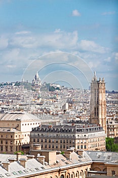 Cityscape Mont Matre , Paris, France