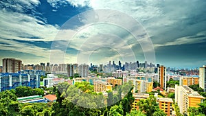 Cityscape from Mount Faber