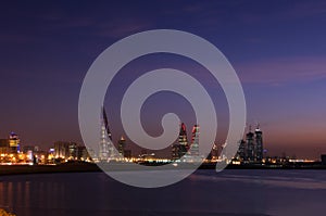 Cityscape in the night