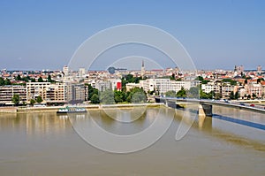 Cityscape of Novi Sad, Serbia