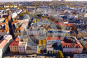 Cityscape of Ostrava, Czech Republic
