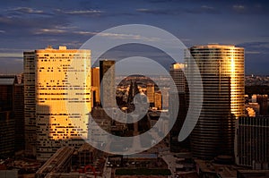 Cityscape of Paris at Dawn