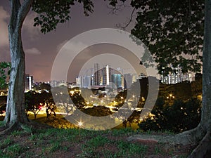 Cityscape from Pearl's Hill City Park