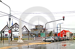 Cityscape and Port of Ushuaia, The Worldâ€™s Southernmost City, Tierra del Fuego Province, Argentina, Patagonia