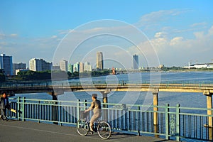 Cityscape, Pyongyang, North-Korea