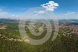The cityscape of Pécs