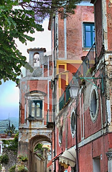 Cityscape of Ravello in Amalfi coast