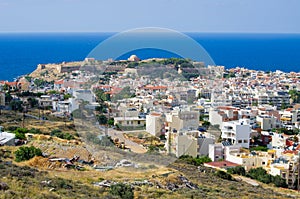 Cityscape of Rethymnon, Crete, Greece