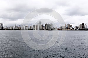 Cityscape of santos