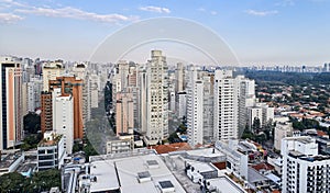 Cityscape in Sao Paulo city