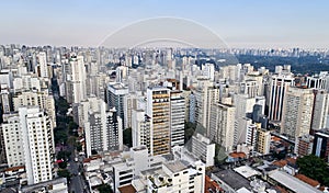 Cityscape in Sao Paulo city