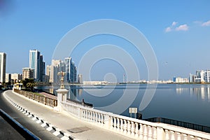 cityscape of sarjah at UAE