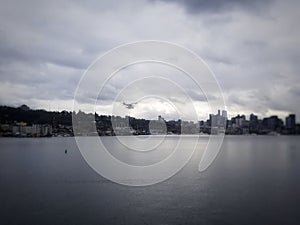 Cityscape of Seattle, Washington Skyline