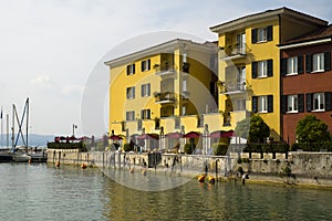 Cityscape Sirmione, Italy