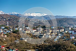 Cityscape Sochi. Russia