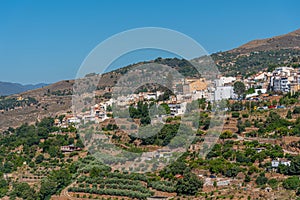 Cityscape of Spanish town Lanjaron photo