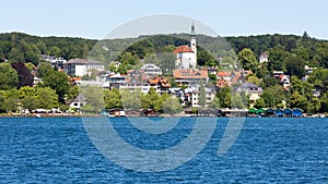 Cityscape of Starnberg with church St