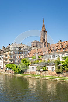 Cityscape of Strasbourg, France