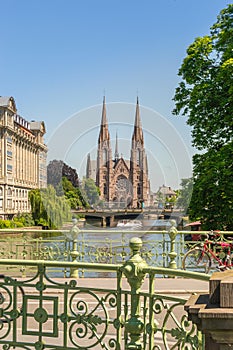 Cityscape of Strasbourg, France