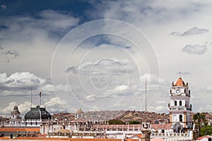 Cityscape of Sucre