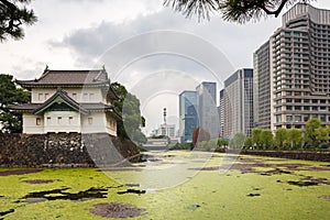 Cityscape of Tokio at the Imperial Palace photo