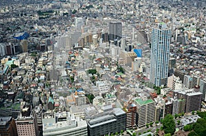 Cityscape of tokyo