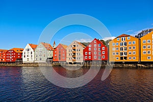 Cityscape of Trondheim, Norway