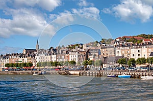 Cityscape of Trouville in Normandy France