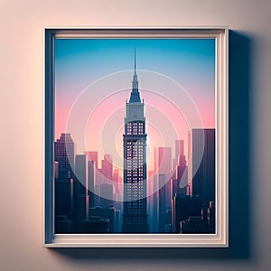 Cityscape at Twilight.