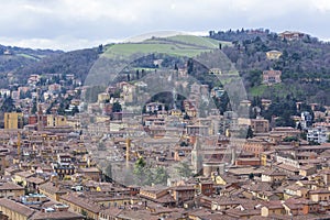 Cityscape view from Due torri