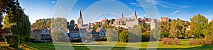 Cityscape of Warburg in eastern North Rhine-Westphalia, in central Germany