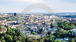 Cityscape of Wiesbaden in Germany photo