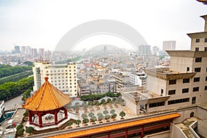 Cityscape of Yulin, Guangxi, China