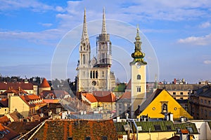 Cityscape of Zagreb, Croatia