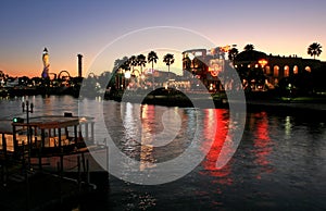 The Citywalk at Universal Studio Orlando Florida