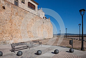 Citywall of Ciudad Rodrigo, Spain photo